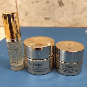 Re-Nutriv eye cream, serum and face cream